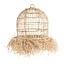 De Casita Hanglamp - 40x40x65 cm - Naturel - Gras