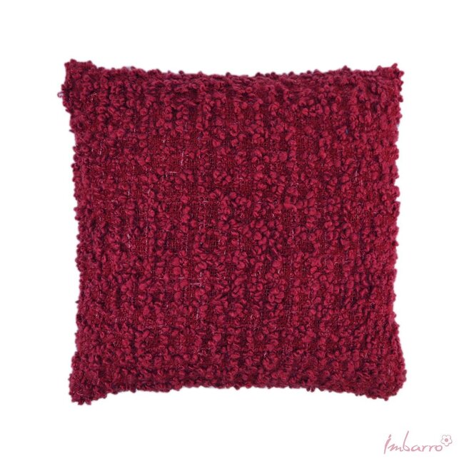 Imbarro  Sierkussen Espen Magenta - 50 x 50 cm