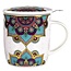 PuurSpirits Cadeaupakket Thee Mandala Turquoise Mok & Accessoires