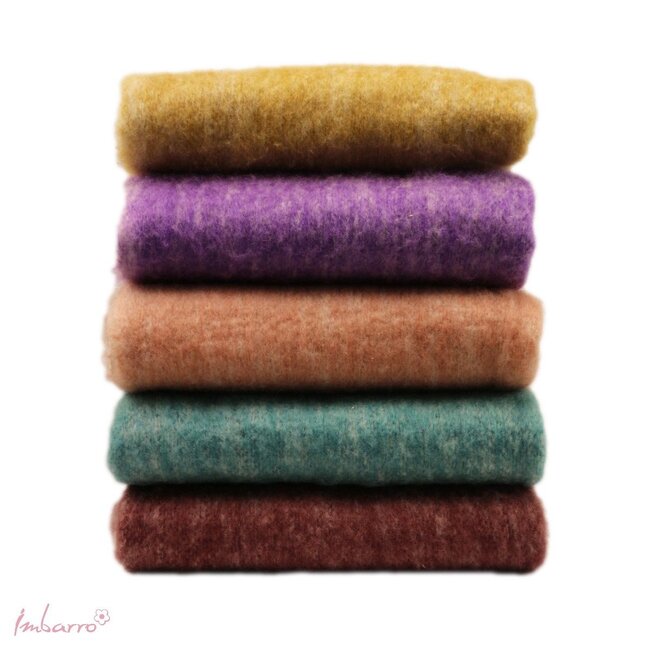 Imbarro Plaid Mary Aubergine - Elegant en Warm