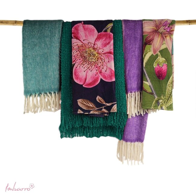 Imbarro Luxe Plaid Espen Teal