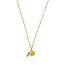 Ketting met Toermalijn en Aventurijn Goudkleurig
