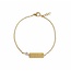 Armband Rozenkwarts Self Love Goudkleurig