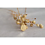 Ketting met Zwangere Vrouw Bedel en Rozenkwarts Goud