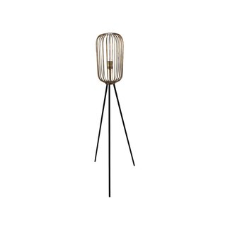 Siena Vloerlamp - ø30x120 cm - Goud/Zwart - Metaal