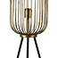 Siena Vloerlamp - ø30x120 cm - Goud/Zwart - Metaal