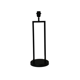 Sian Tafellamp voet -  20x20x55cm - Zwart - Metaal