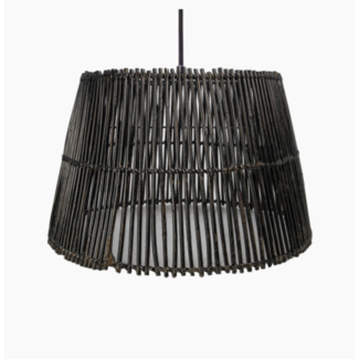 Lexi Hanglamp - ø33x21 cm - Rotan - Black Wash