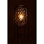 Vloerlamp Lilia - 32x32x70 cm - Zwart - Bamboe