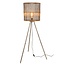 Staand Lamp Gina - 74x74x136 cm - Bruin - Metaal