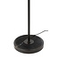 Tyler Staande Lamp - 46x28x161cm - Zwart - Staal/Marmer