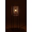 Ibarra Staande Lamp - 35x35x132cm - Grijs - Jute/Metaal