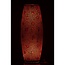 Aliya Tafellamp - 23x23x60,5 cm - Rood - Glas