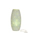 Aliya Tafellamp - 25x25x41 cm - Groen - Glas