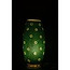 Aliya Tafellamp - 25x25x41 cm - Groen - Glas