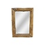 Summer Wandspiegel - 50x70 cm - Bruin - Teakhout