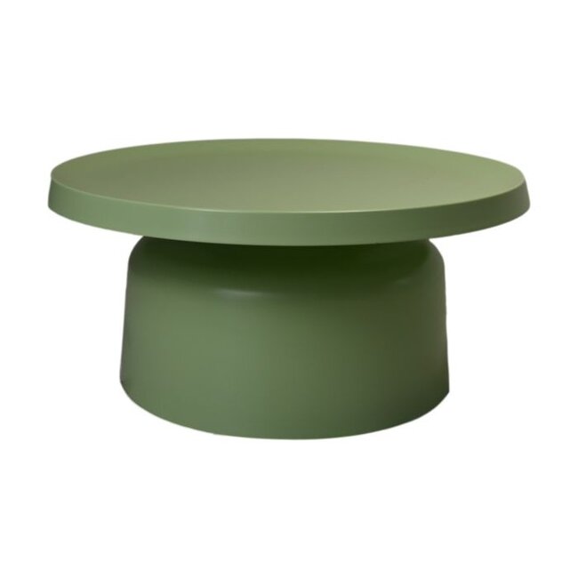 Duffy Salontafel - 75x75x35 cm - Groen - Metaal