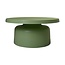 Duffy Salontafel - 75x75x35 cm - Groen - Metaal