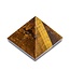 Tijgeroog Piramide Gepolijst