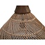 Melody Hanglamp - 43x43x46 cm - Naturel - Rotan/Teak