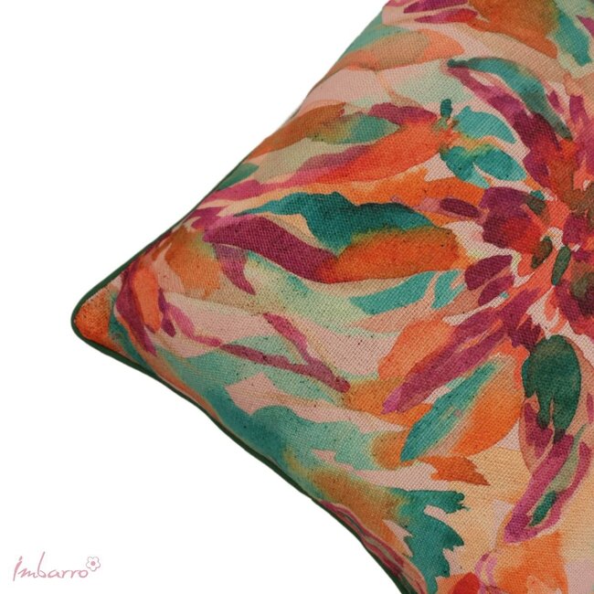 Sierkussen Anemone - 50x50 cm - Multi - P.E.T. Gerecycled Plastic