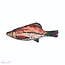 Imbarro Sierkussen Fish Danio - 55cm - Multi - P.E.T. Gerecycled Plastic