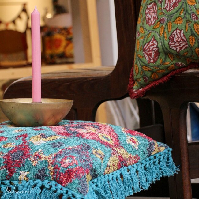 Sierkussen Menta- 50x50 cm - Multi - Katoen/Polyester