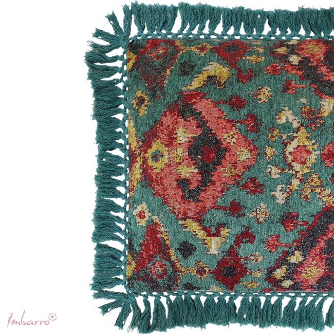 Imbarro Sierkussen Menta- 50x50 cm - Multi - Katoen/Polyester