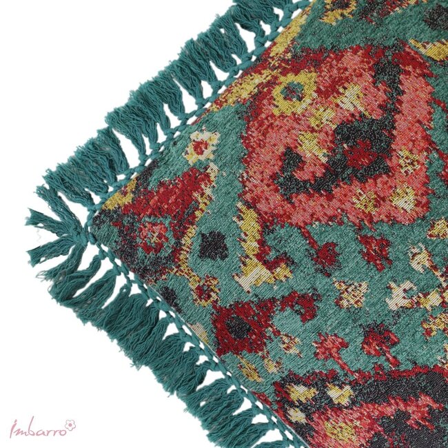 Imbarro Sierkussen Menta- 50x50 cm - Multi - Katoen/Polyester