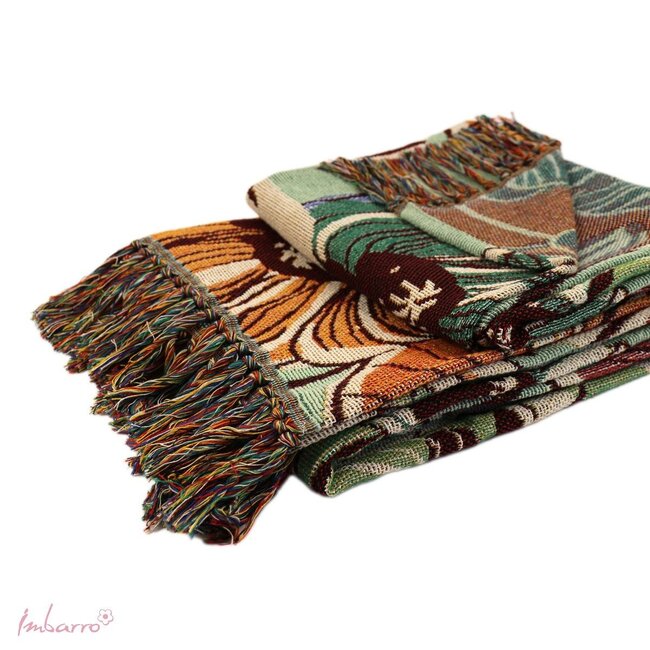 Imbarro Plaid Rozalie - 130x170 cm - Multi - Katoen/Polyester
