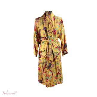 Imbarro Kimono Royal Paradise - One Size - Canary - Viscose