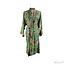 Imbarro Kimono Royal Paradise - One Size - Groen - Viscose
