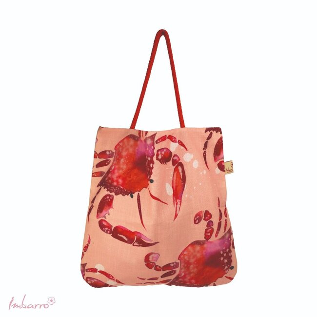 Imbarro Shopper Crab - Multi - Katoen