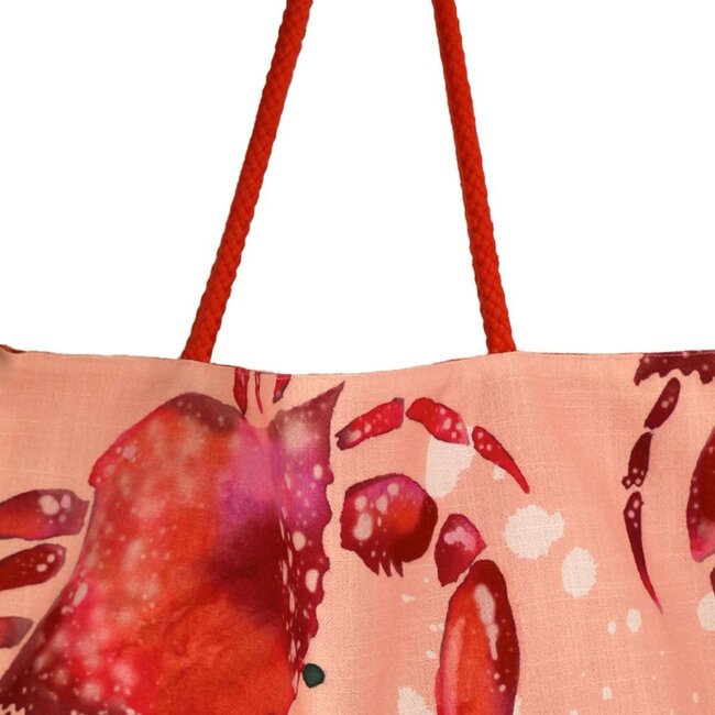 Imbarro Shopper Crab - Multi - Katoen