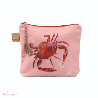 Imbarro Pouch Crab - Multi - Katoen