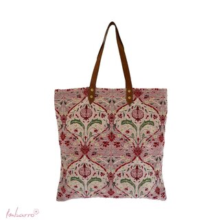 Imbarro Shopper Punica - Roze - Katoen/Polyester