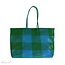 Imbarro Shopper Liv - Groen/Blauw - P.E.T. Gerecycled Plastic
