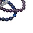 PuurSpirits Armbanden met Triple Energie - Amethist/Bergkristal/Lapis Lazuli