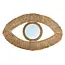 De Raffia Eye Spiegel - 70x5x40cm - Naturel 