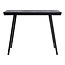 De Visgraat Hoge Tafel - Zwart - 140cm