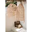 De Elba Hanglamp - 45x45x90cm - Naturel - Rotan