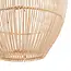 Bazar Bizar De Zuri Rotan Hanglamp/Vloerlamp - Naturel - M