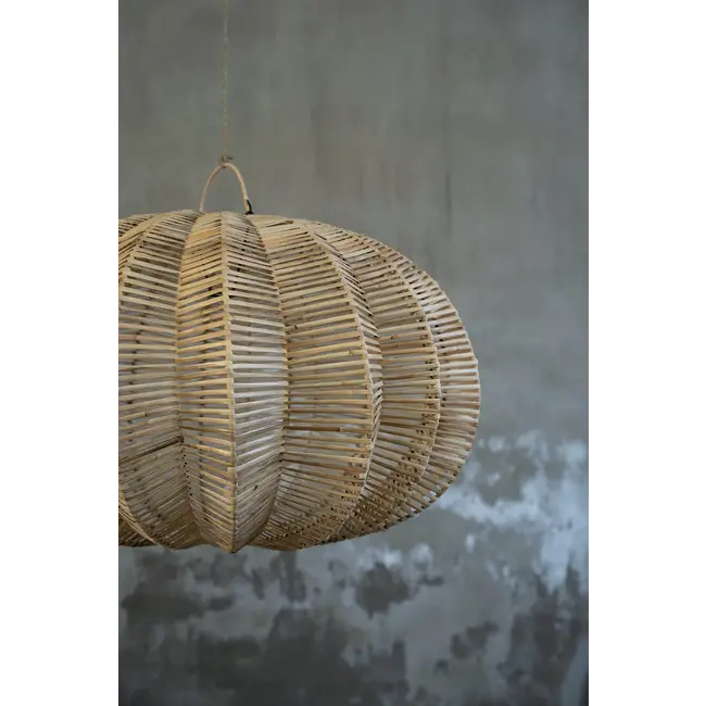 De Cerise Hanglamp - 72x50cm - Naturel - Rotan