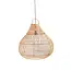 De Bottle Hanglamp - ø50x50cm - Naturel - Rotan