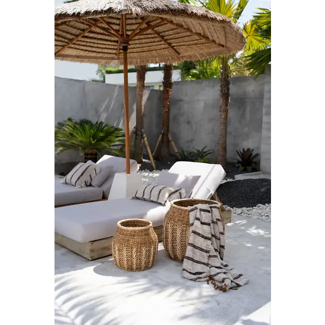 De Oh My Gee Kussenhoes - Bohemian Wit - 30x50