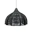 Rotan Hanglamp Kap Zwart - 60 cm | Whipped