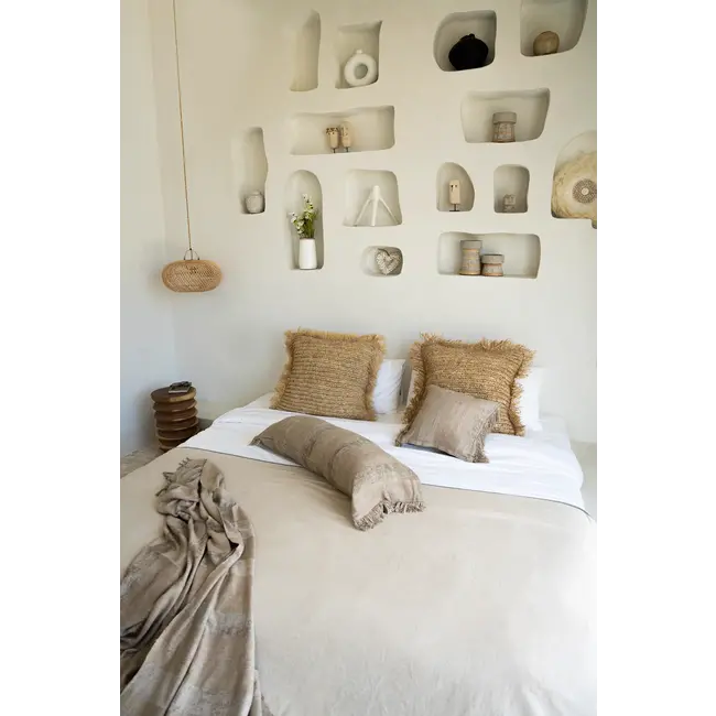 De Oh My Gee Kussenhoes - Concrete Velvet - 40x40