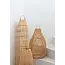 De Kendi Hanglamp/Vloerlamp - 30x60cm - Naturel - Rotan