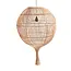 De Wonton Hanglamp/Vloerlamp - 50x80cm - Naturel - Rotan