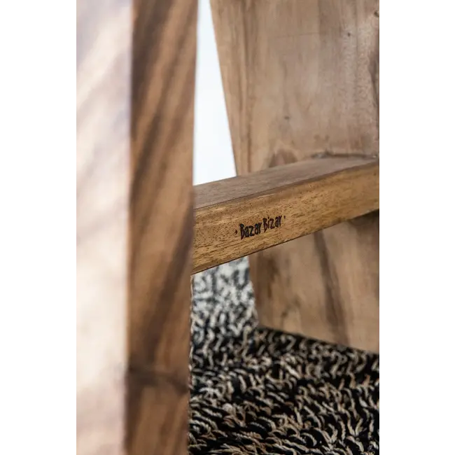 Het Seagrass Tapijt - Naturel Zwart - 200